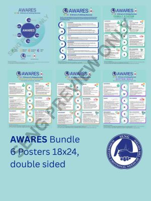 AWARES Bundle: 6 Poster Set* Discounts for SENG Members, Free Champion Members